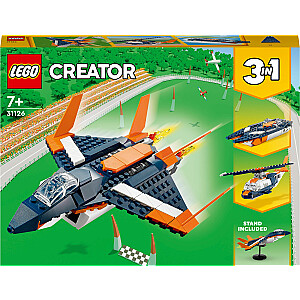 Сверхзвуковой реактивный самолет LEGO Creator (31126)