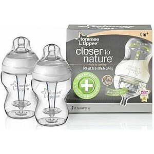 Tommee Tippee Anti-coin бутылка 0+ 2x260 мл