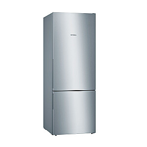 Холодильник с морозильной камерой Bosch Serie 4 KGV58VLEAS Отдельностоящий 503 L E Нержавеющая сталь