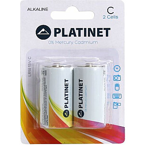 Platinet Battery Pro C/R14 8000mAh 2 gab.