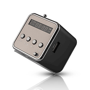 портативное радио Setty MF-100 / с динамиком / aux / microSD черный