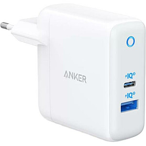 MOBILE CHARGER WALL POWERPORT/WHITE 20W A2636G21 ANKER