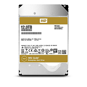 Жесткий диск WD Gold 12 ТБ, sATA 6 ГБит / с, 512e