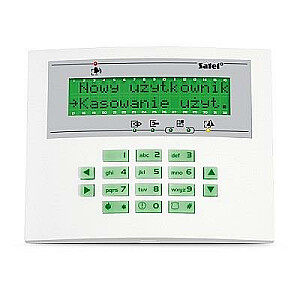 КЛАВИАТУРА LCD /INTEGRA GREEN/INT-KLCDL-GR SATEL