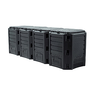 Kompostēšanas modulis 4 melns 1600L IKSM1600C-S411