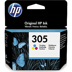 HP 305 Tri-color Original Ink Cartridge