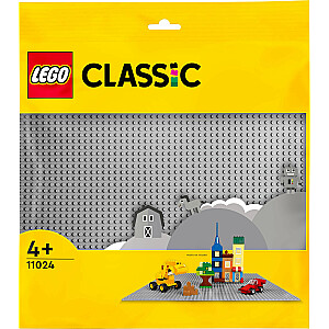 LEGO Classic pelēks pamatne 11024