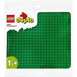 LEGO Duplo Classic Зеленая опорная плита 10980