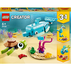 LEGO Creator 3 vienā delfīns un bruņurupucis (31128)