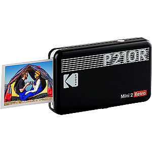 Принтер Kodak Mini 2 Plus Retro, черный