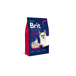 BRIT Dry Premium By Nature Sterilized Chicken - sausā barība kaķiem - 1,5 kg