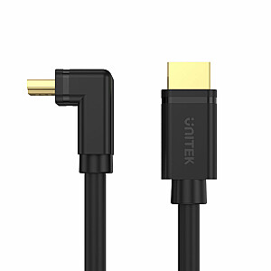 UNITEK HDMI КАБЕЛЬ УГЛОВОЙ 90° 2.0,4K60HZ,3M, Y-C1002