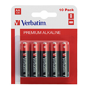 Verbatim Alkaline Power AA - 10 szt