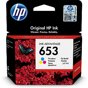 HP Nr. 653 krāsas