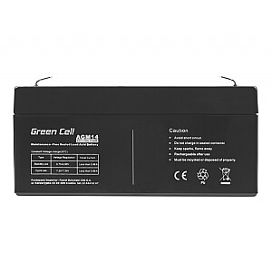 GREEN CELL Battery AGM 6V 3.2 Ah