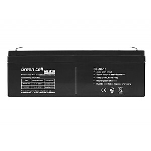 GREEN CELL Battery AGM 12V 2.3 Ah