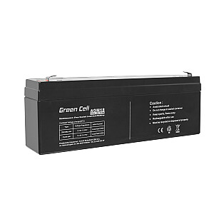 GREEN CELL Battery AGM 12V 2.3 Ah