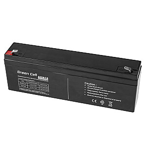 GREEN CELL Battery AGM 12V 2.3 Ah