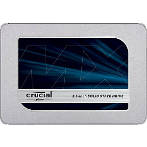 Crucial MX500 500 GB 2,5 collu SATA III SSD (CT500MX500SSD1)