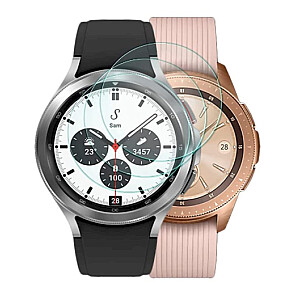 Fusion Nano 9H aizsargstikls pilnam ekrānam Samsung Galaxy Watch 4 Classic 42mm