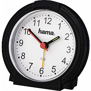 Классический будильник Hama черный (186335)