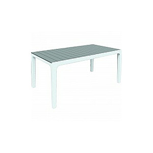Садовый стол Harmony белый/светло-серый