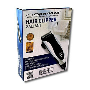 EBC005 HAIR CLIPPER GALLANT BLACK/SILVER