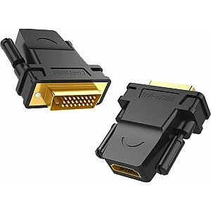 Adapteris AV Ugreen HDMI — DVI-D melns (20124)