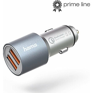 Зарядное устройство Hama 2x USB-A 6 A (001736540000)