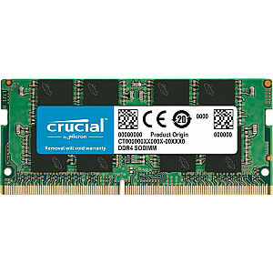 Svarīga SODIMM DDR4 8 GB 3200 MHz CL22 piezīmjdatora atmiņa (CT8G4SFRA32A)