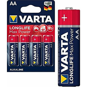 Akumulators Varta Longlife Max Power AA/R6 4 gab.