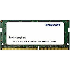 Patriot Signature 8 ГБ [1x8 ГБ, 2133 МГц, DDR4 CL15 SODIMM]