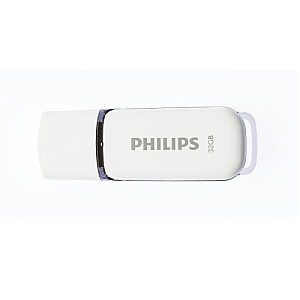 USB 2.0 Flash Drive Snow Edition (pelēka) 32GB