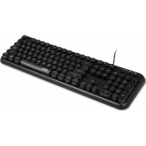 Проводная клавиатура IBOX Pulsar Black US (IKS620)
