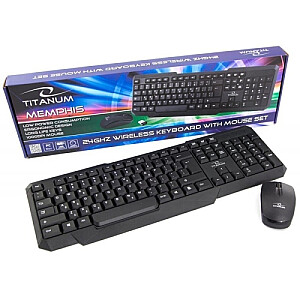 TK108 Беспроводная клавиатура с мышью 1000dpi ENG