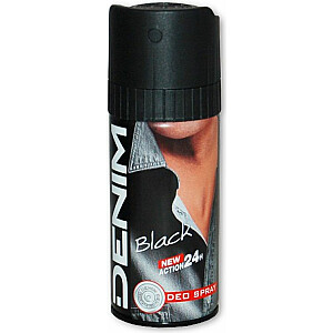 Джинсовый черный дезодорант-спрей 150 мл