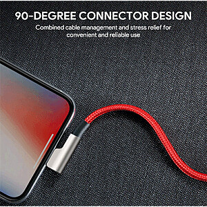 AUKEY CB-AL01 Красный OEM-кабель Quick Charge Lightning-USB | 2м | МФО Apple