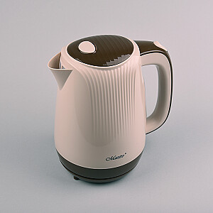 Электрический чайник Feel-Maestro MR042 бежевый 1,7 л Бежевый, Коричневый 2200 Вт