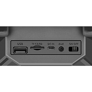 ДИНАМИК DEFENDER G98 BLUETOOTH 5 Вт BT/FM/TF/USB/AUX/LED