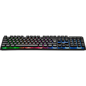 Spēļu tastatūras membrānas vads DEFENDER ARX GK-196L LED