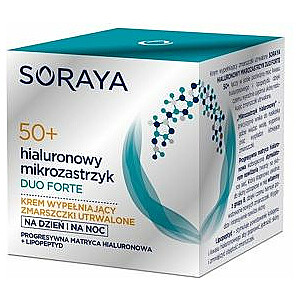 Soraya Hyaluronic microinjection Duo Forte 50+ dienas un nakts krēms 50ml