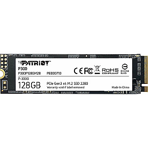Твердотельный накопитель Patriot P300 128 ГБ M.2 2280 PCI-E x4 (P300P128GM28)
