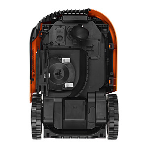 Самоходная газонокосилка Worx Landroid M700Plus WR167E Черный, Оранжевый