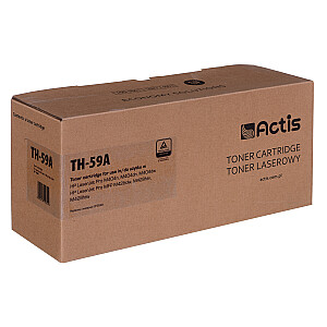 Тонер Actis TH-59A для принтера HP, замена HP CF259A; Верховный; 3000 страниц; чернить