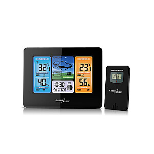 Greenblue GB526 Black Battery Digital Weather Station