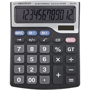 ECL101 Настольный калькулятор, 12 цифр экран
