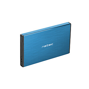NATEC CASE HDD RHINO GO (USB 3.0, 2,5 collas, СИНИЙ)
