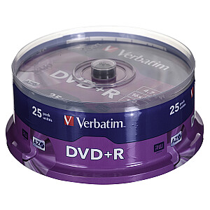 DVD + R Verbatim 25 szt