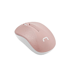 Мышь NATEC Mouse Toucan оптическая беспроводная розовая