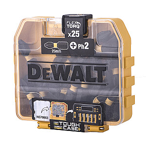 Skrūvgriežu uzgaļi 2x25 / 25gab. DT70555T DEWALT